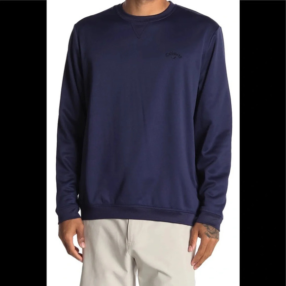 Callaway Other - Callaway Golf® Callaway Golf Performance Crew Neck Sweatshirt, Peacoat, S, NWT​